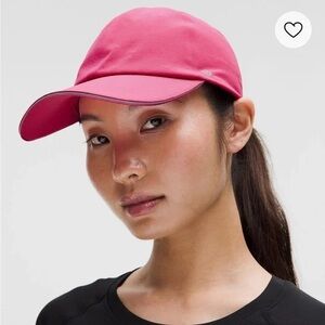 Lululemon Fast and Free Running Hat Pink NWT